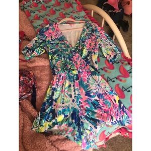 Lilly Pulitzer Madilyn romper in Dive In